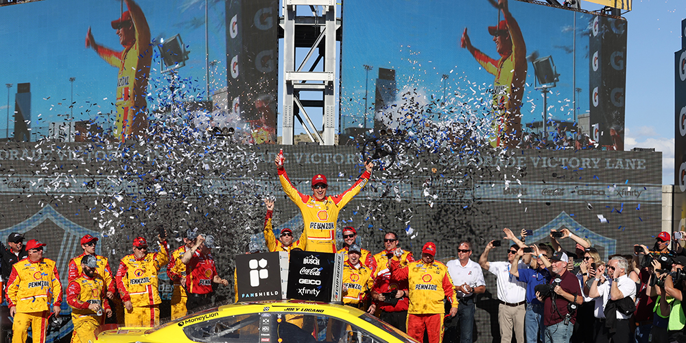 Visit JOEY LOGANO TAKES HOME SECOND 2020 WIN WITH FANSHIELD 500 VICTORY AT PHOENIX RACEWAY page