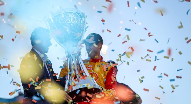 Visit Joey Logano dominates at Phoenix for second NASCAR Cup title page