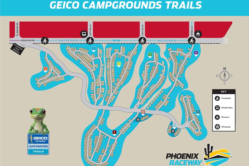 Geico Campgrounds Trails At Phoenix Raceway