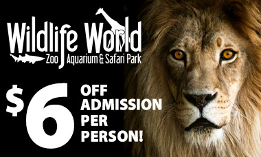 WILDLIFE WORLD ZOO & AQUARIUM Website