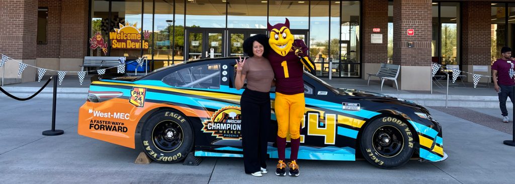 Phoenix Raceway hosts NASCAR STEM DAY at ASU West Valley Campus ...