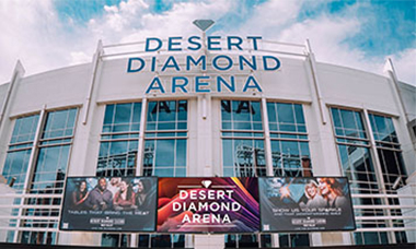 DESERT DIAMOND ARENA Website