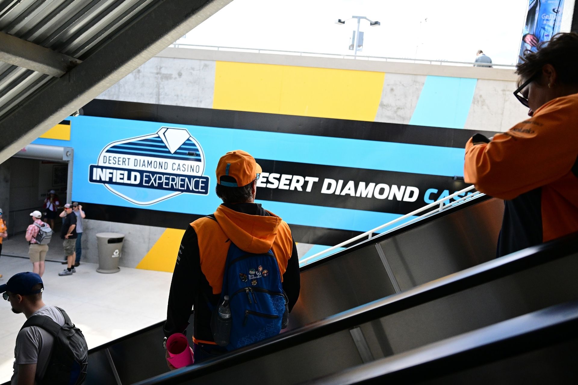 Scenic overview of Phoenix Raceway track and facilities